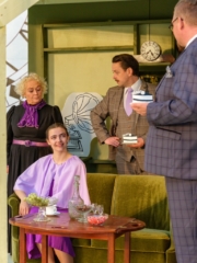 Eliza, Higgins, Pickering og Mrs. Pierce